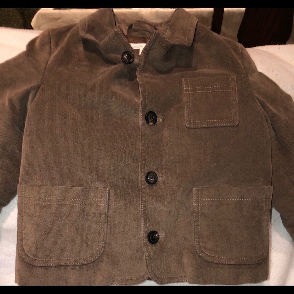 𝅺NWOT Marie Chantal Size 4 Corduroy Quilted Coat